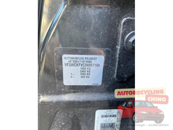 Peugeot 207/207+ 1.4 Vehículo de desguace (2007, Negro)