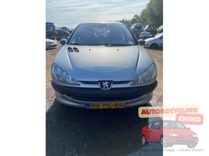 Peugeot 206 1.4 16V Samochód złomowany (2004, Szary)