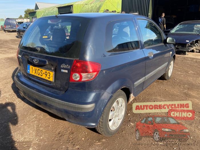 Hyundai Getz 1.1i 12V Skrotfordon (2003, BLAUW)