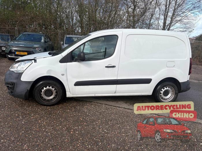 Citroen Berlingo 1.6 BlueHDI 75 Samochód złomowany (2018, Bialy)
