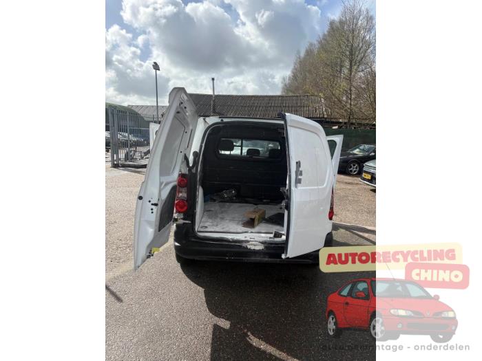 Citroen Berlingo 1.6 BlueHDI 75 Samochód złomowany (2018, Bialy)