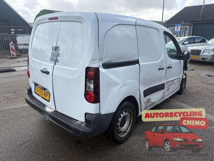 Citroen Berlingo 1.6 BlueHDI 75 Samochód złomowany (2018, Bialy)
