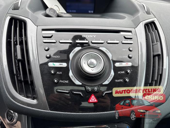 Ford C-Max 1.0 Ti-VCT EcoBoost 12V 125 Épave (2014, Blanc)