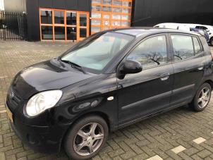 Kia Picanto Samochód złomowany (2008, Czarny)