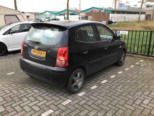 Kia Picanto Samochód złomowany (2008, Czarny)