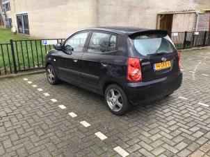 Kia Picanto Samochód złomowany (2008, Czarny)