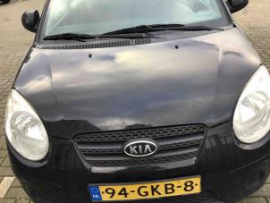 Kia Picanto Samochód złomowany (2008, Czarny)