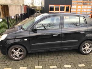 Kia Picanto Samochód złomowany (2008, Czarny)