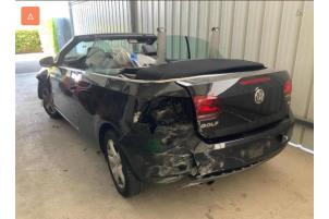 Volkswagen Golf VI Cabrio 1.4 TSI 160 16V Épave (2013, Noir)