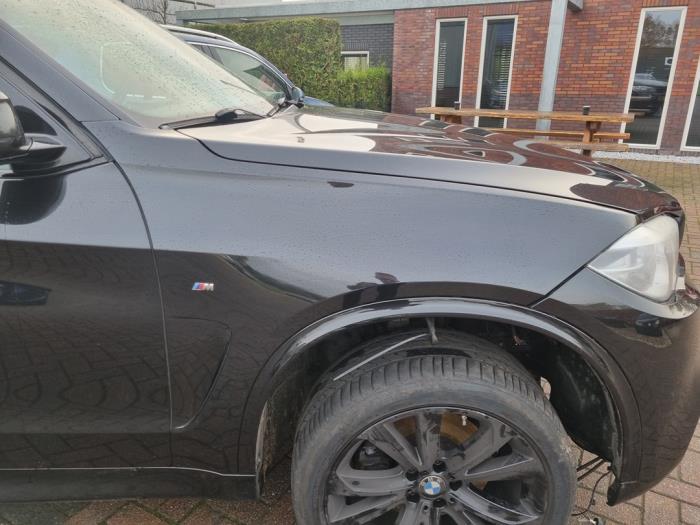 BMW X5 xDrive 40d 3.0 24V Samochód złomowany (2014, Czarny)