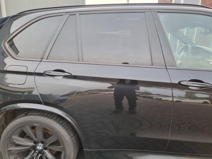 BMW X5 xDrive 40d 3.0 24V Samochód złomowany (2014, Czarny)
