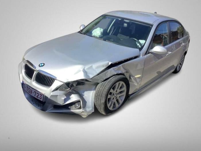 BMW 3 serie 318d 16V Salvage vehicle (2009, Gray)