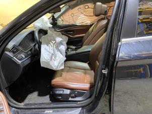 BMW 5 serie 525d 24V Vehículo de desguace (2010, Negro)