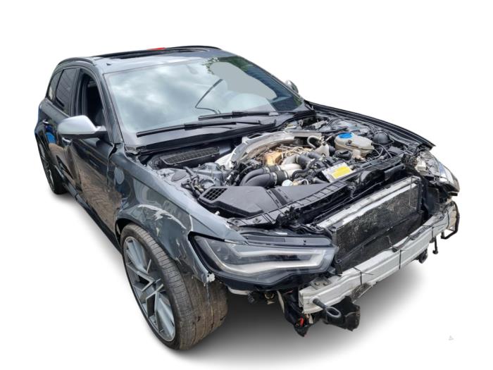 Audi RS 6 Avant 4.0 V8 TFSI 32V Épave (2013, Gris)
