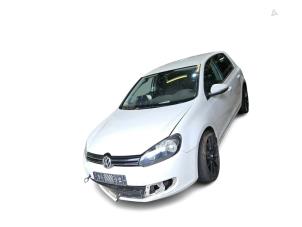 Volkswagen Golf VI 1.4 TSI 122 16V Samochód złomowany (2009, Bialy)