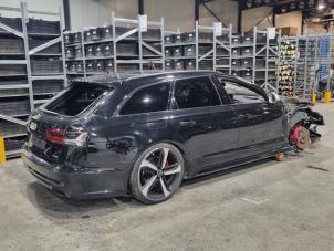 Audi A6 Avant 3.0 TDI V6 24V biturbo Quattro Épave (2017, Noir)