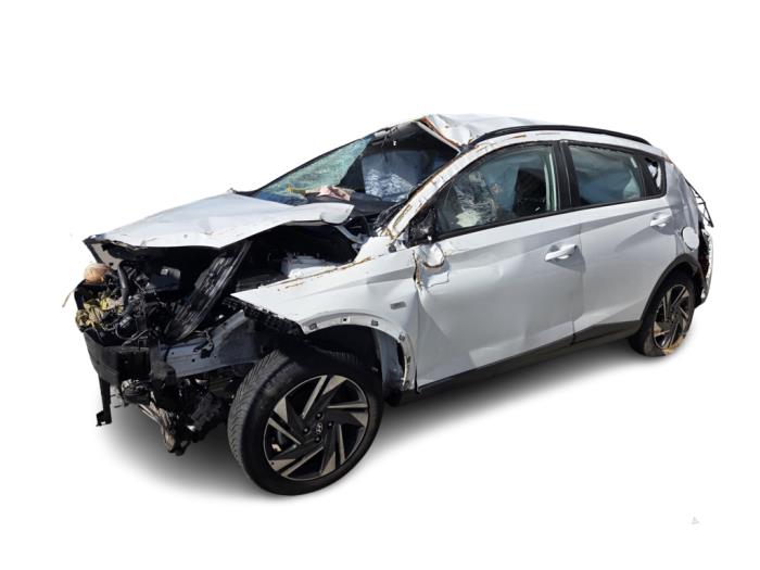 Hyundai Bayon 1.0 T-GDI 12V Mild Hybrid 48V Salvage vehicle (2023, White)