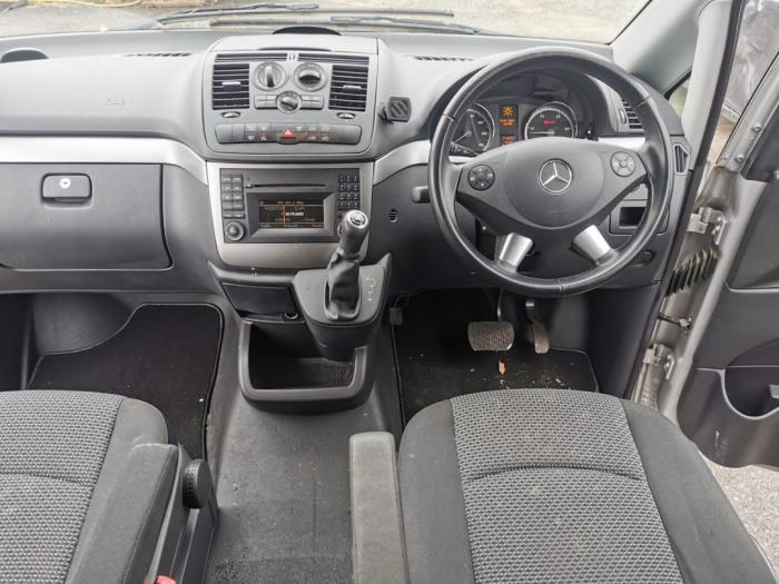 Mercedes Vito 3.0 122 CDI V6 24V Salvage vehicle (2014, Silver)