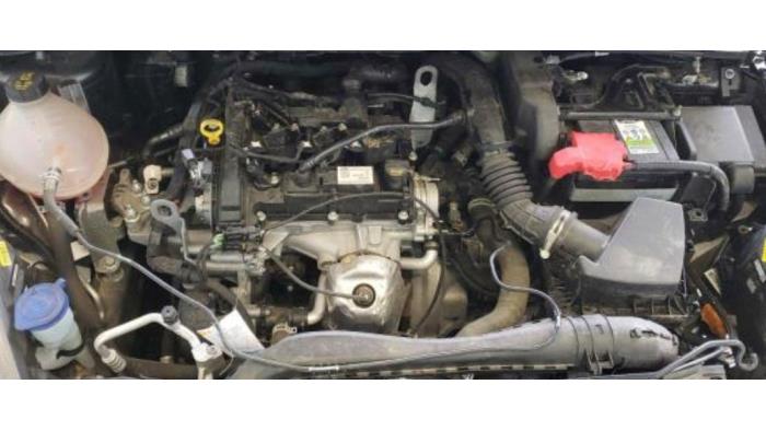 Ford Fiesta 7 1.1 Ti-VCT 12V 75 Vehículo de desguace (2021, Gris)