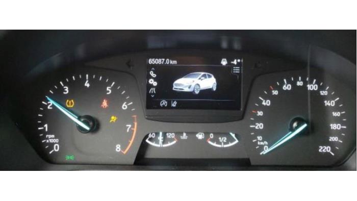 Ford Fiesta 7 1.1 Ti-VCT 12V 75 Vehículo de desguace (2021, Gris)