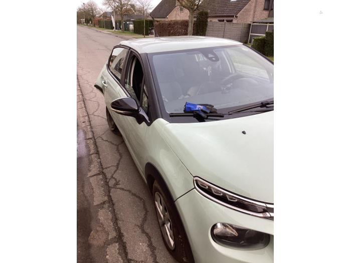 Citroen C3 1.6 Blue HDi 75 16V Samochód złomowany (2017, Zielony)