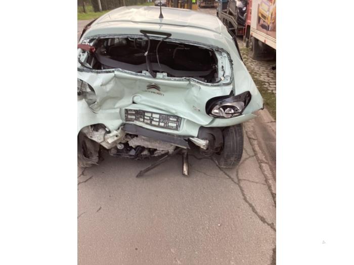 Citroen C3 1.6 Blue HDi 75 16V Samochód złomowany (2017, Zielony)