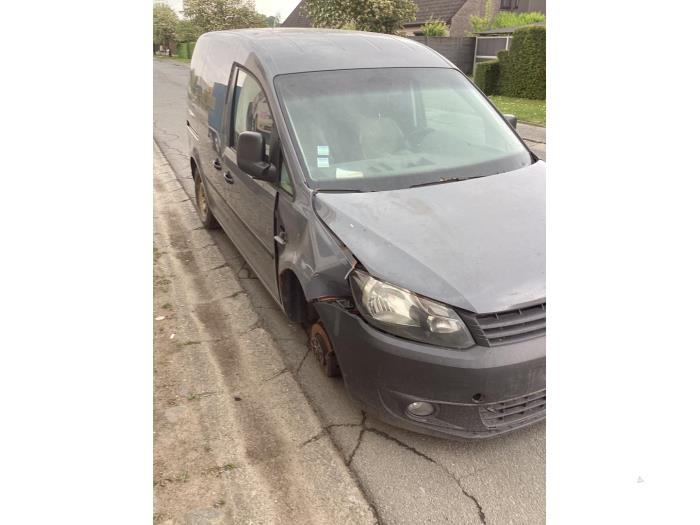 Volkswagen Caddy III 1.6 TDI 16V Vehículo de desguace (2011, Gris)