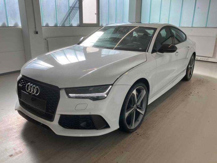 Audi RS7 Sportback 4.0 V8 TFSI Performance 32V Salvage vehicle (2017, Metallic, White)