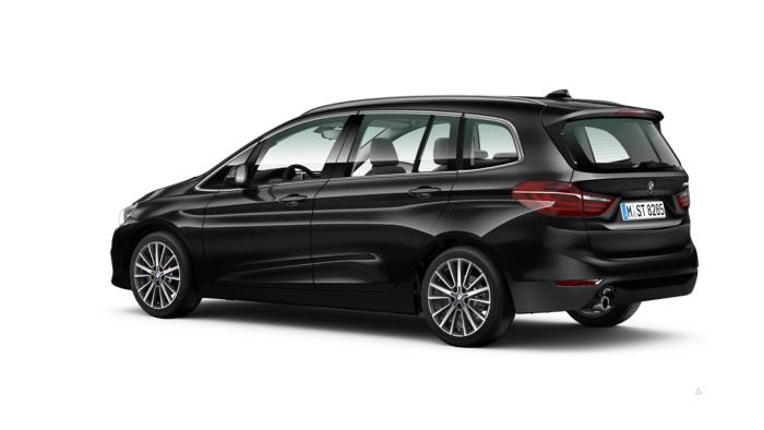 BMW 2 serie Gran Tourer 220dA xDrive 2.0 TwinPower Turbo 16V Salvage vehicle (2016, Metallic, Black)