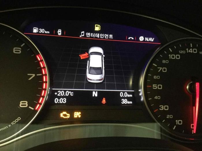 Audi A6 3.0 V6 24V TFSI Quattro Skrotfordon (2016, METALLIC GRIJS)