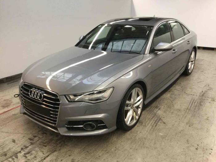 Audi A6 3.0 V6 24V TFSI Quattro Skrotfordon (2016, METALLIC GRIJS)
