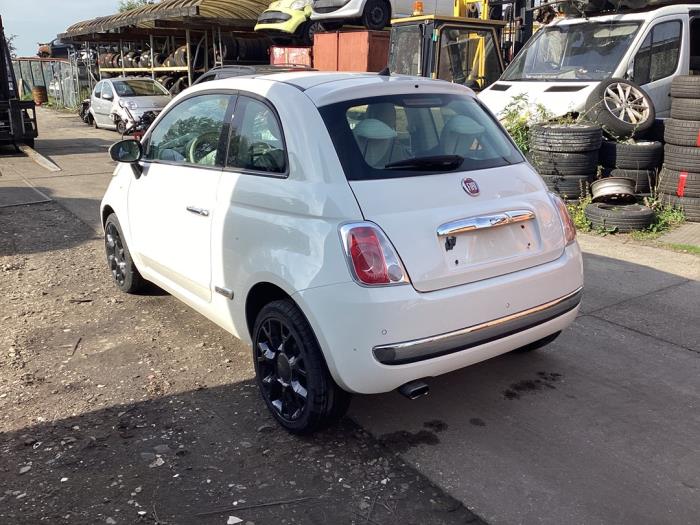Fiat 500 0.9 TwinAir 85 Épave (2014, Blanc)