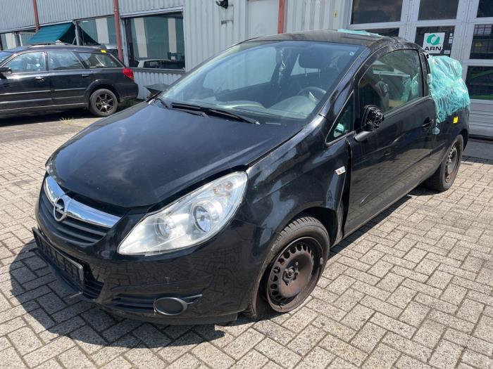 Opel Corsa D 1.2 16V Vehículo de desguace (2007, Negro)