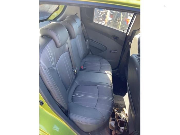 Chevrolet Spark 1.0 16V Samochód złomowany (2014, Zielony)