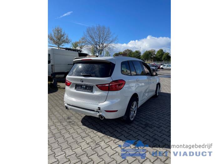 BMW 2 serie Gran Tourer 220dA xDrive 2.0 TwinPower Turbo 16V Vehículo de desguace (2018, Blanco)