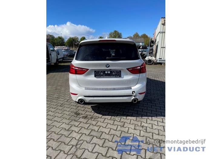 BMW 2 serie Gran Tourer 220dA xDrive 2.0 TwinPower Turbo 16V Vehículo de desguace (2018, Blanco)