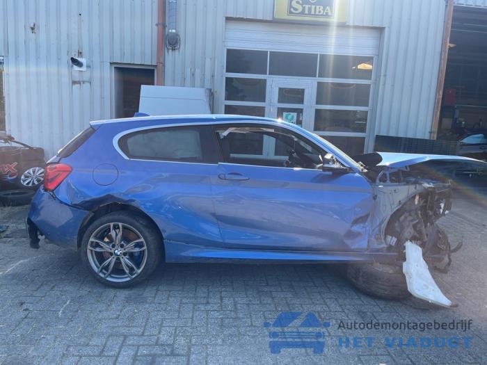 BMW M1 M140i 3.0 24V Vehículo de desguace (2016, Azul)