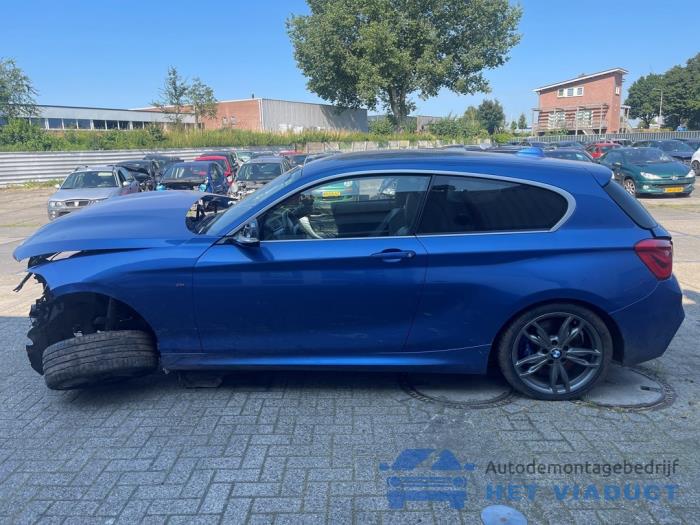 BMW M1 M140i 3.0 24V Vehículo de desguace (2016, Azul)