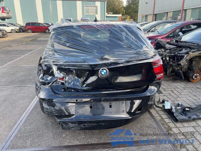 BMW 1 serie 116d 1.6 16V Efficient Dynamics Skrotfordon (2014, ZWART)