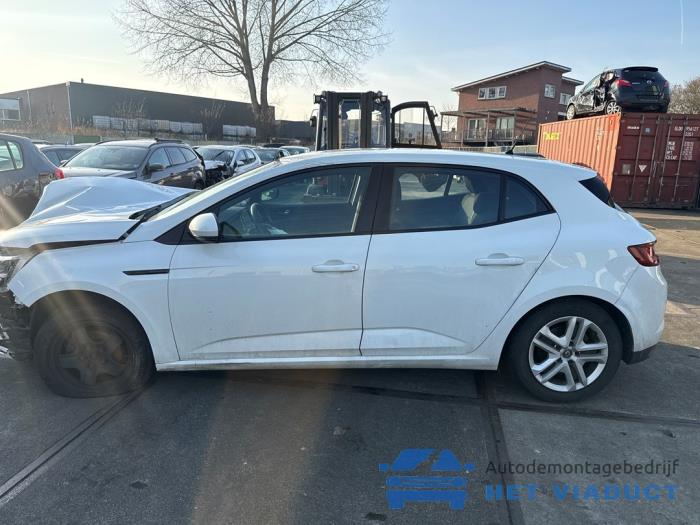 Renault Megane IV 1.2 Energy TCE 100 Samochód złomowany (2018, Bialy)