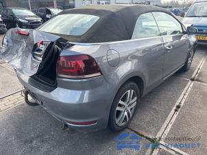 Volkswagen Golf VI Cabrio 1.6 TDI 16V BlueMotion Épave (2014, Gris)