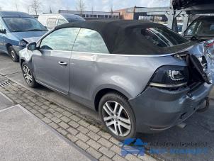 Volkswagen Golf VI Cabrio 1.6 TDI 16V BlueMotion Épave (2014, Gris)