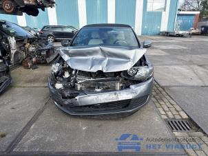 Volkswagen Golf VI Cabrio 1.6 TDI 16V BlueMotion Épave (2014, Gris)
