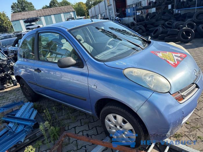 Nissan Micra 1.2 16V Vehículo de desguace (2003, Azul)