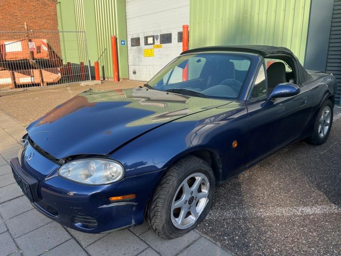 Mazda MX-5 1.6i 16V Salvage vehicle (2001, Dark, Blue)