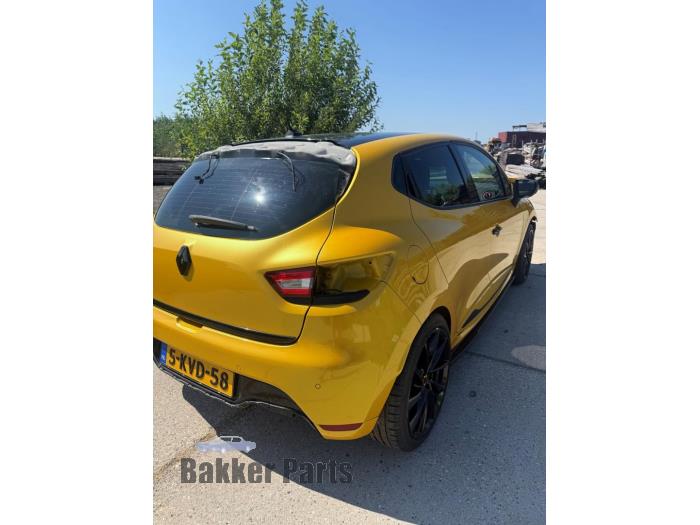 Renault Clio IV 1.6 Turbo 16V RS 200 EDC Vehículo de desguace (2013, Amarillo)
