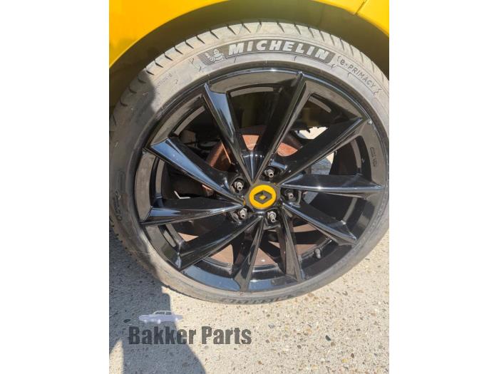 Renault Clio IV 1.6 Turbo 16V RS 200 EDC Vehículo de desguace (2013, Amarillo)