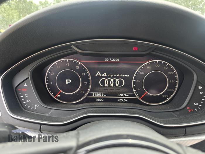 Audi A4 Avant 2.0 TFSI 16V Quattro Vehículo de desguace (2016, Azul)