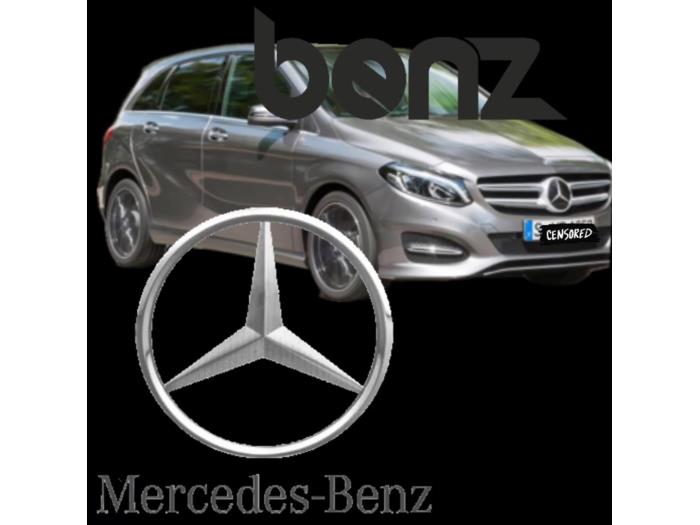 Mercedes B 1.5 B-180 CDI,d 16V Skrotfordon (2016, GRIJS)