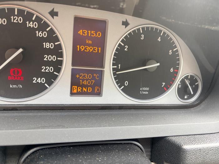 Mercedes B 2.0 B-200 16V Turbo Vehículo de desguace (2006, Azul)